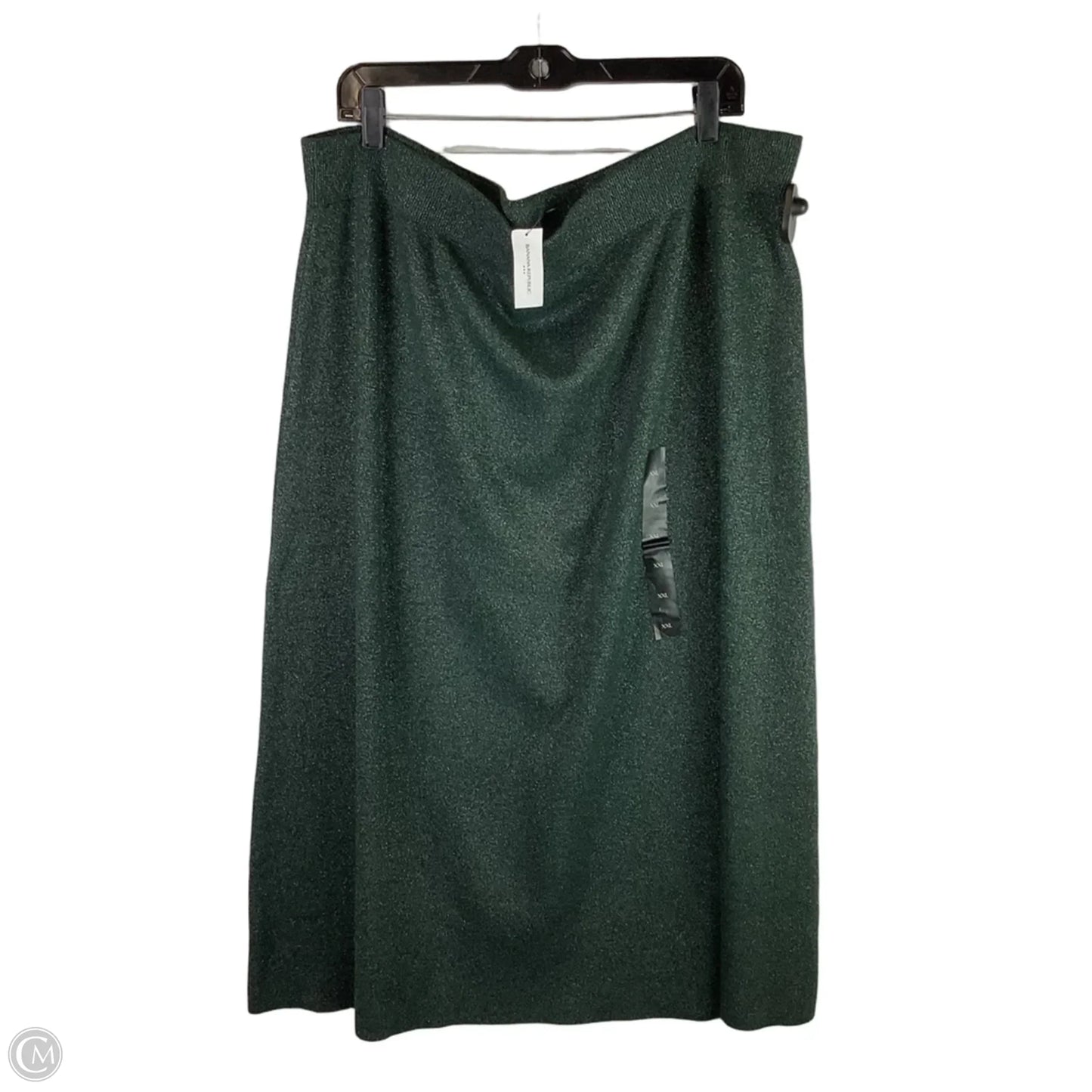 Skirt Maxi By Banana Republic In Green, Size: Xxl