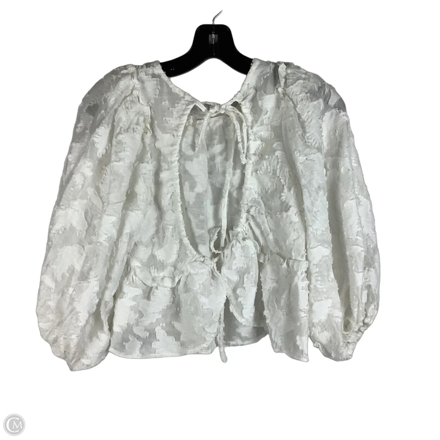 Top Short Sleeve By Free People In White, Size: Xs