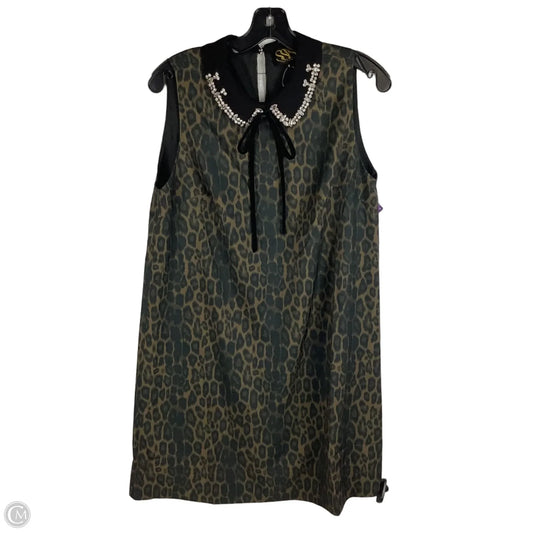 Dress Casual Short By Cmc In Animal Print, Size: S
