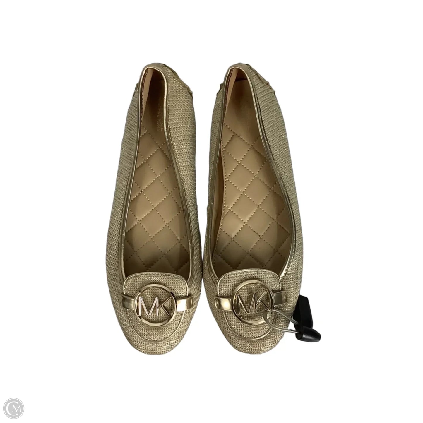 Shoes Flats By Michael By Michael Kors In Gold, Size: 8