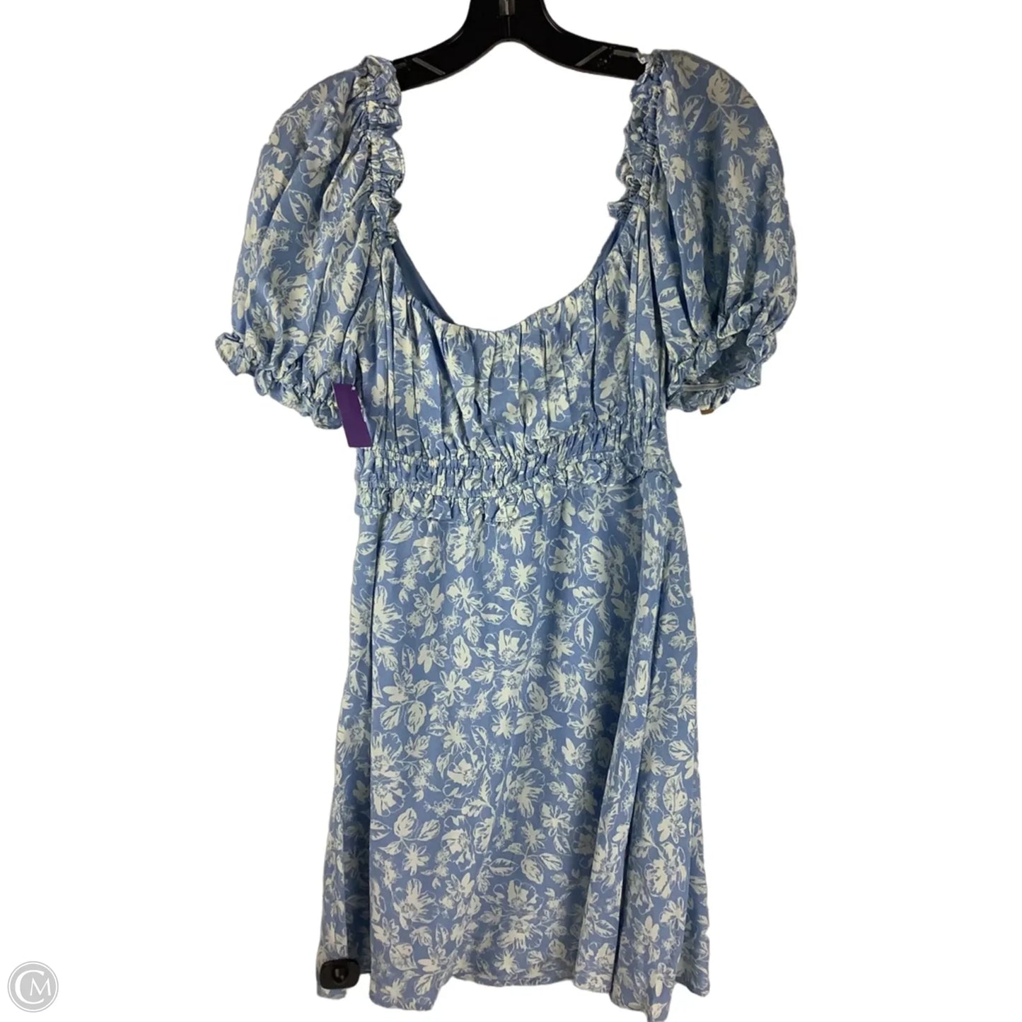 Dress Casual Short By Astr The Label In Blue, Size: M