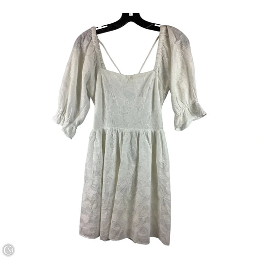 Dress Casual Short By Frnch In White, Size: Xs