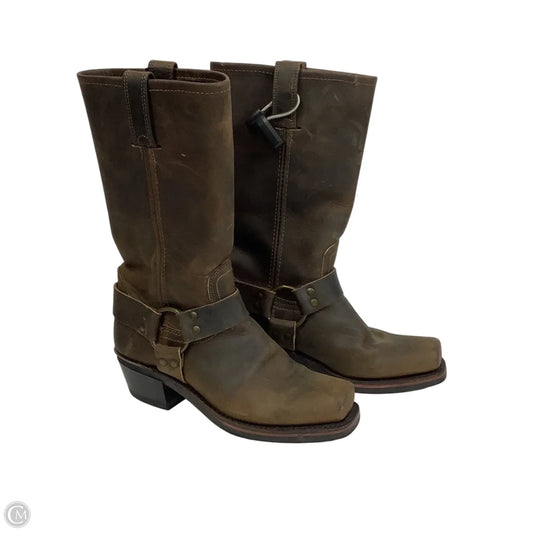 Boots Designer By Frye In Brown, Size: 7