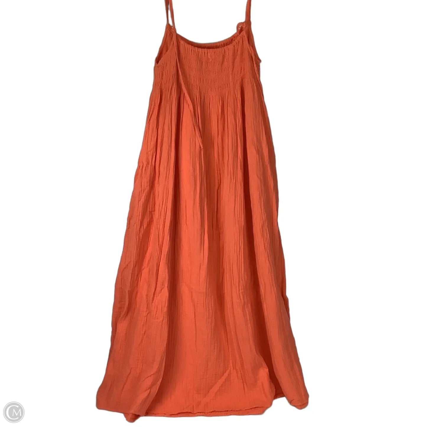 Dress Casual Maxi By Aerie In Orange, Size: Xl