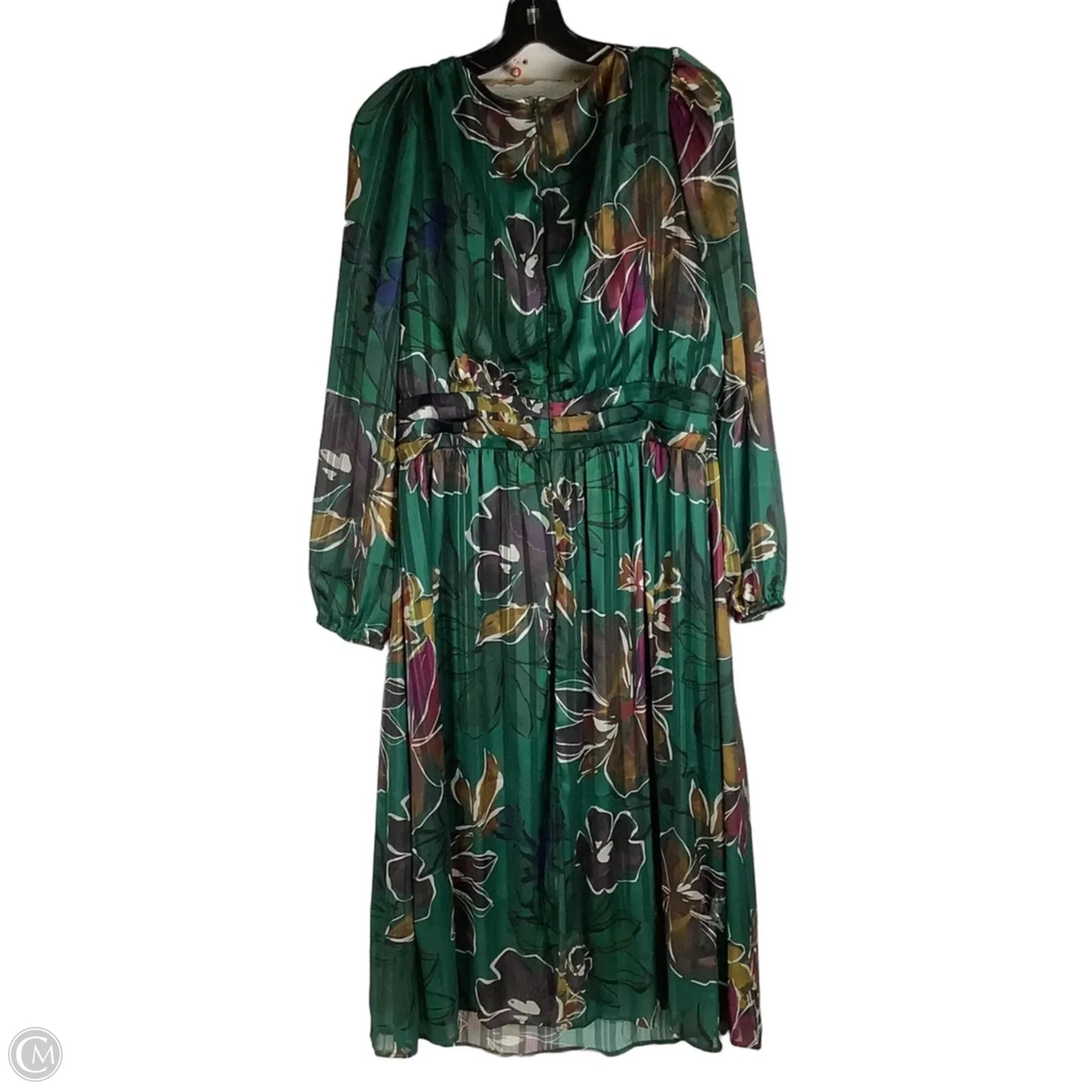 Dress Casual Midi By Kensie In Green, Size: 12