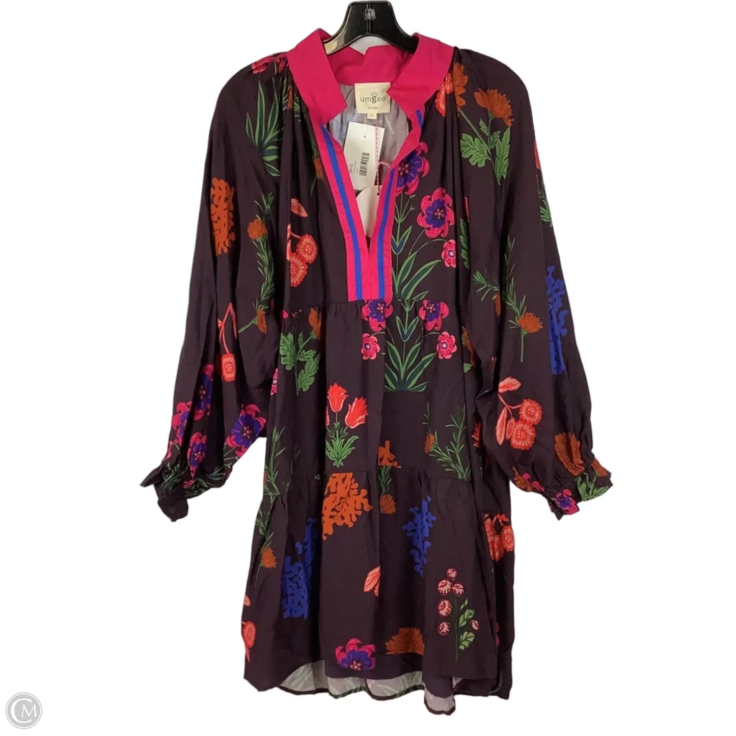 Dress Casual Short By Umgee In Purple, Size: L