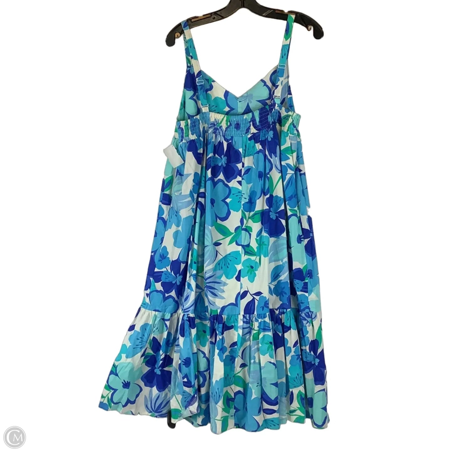 Dress Casual Midi By Oddi In Blue, Size: L