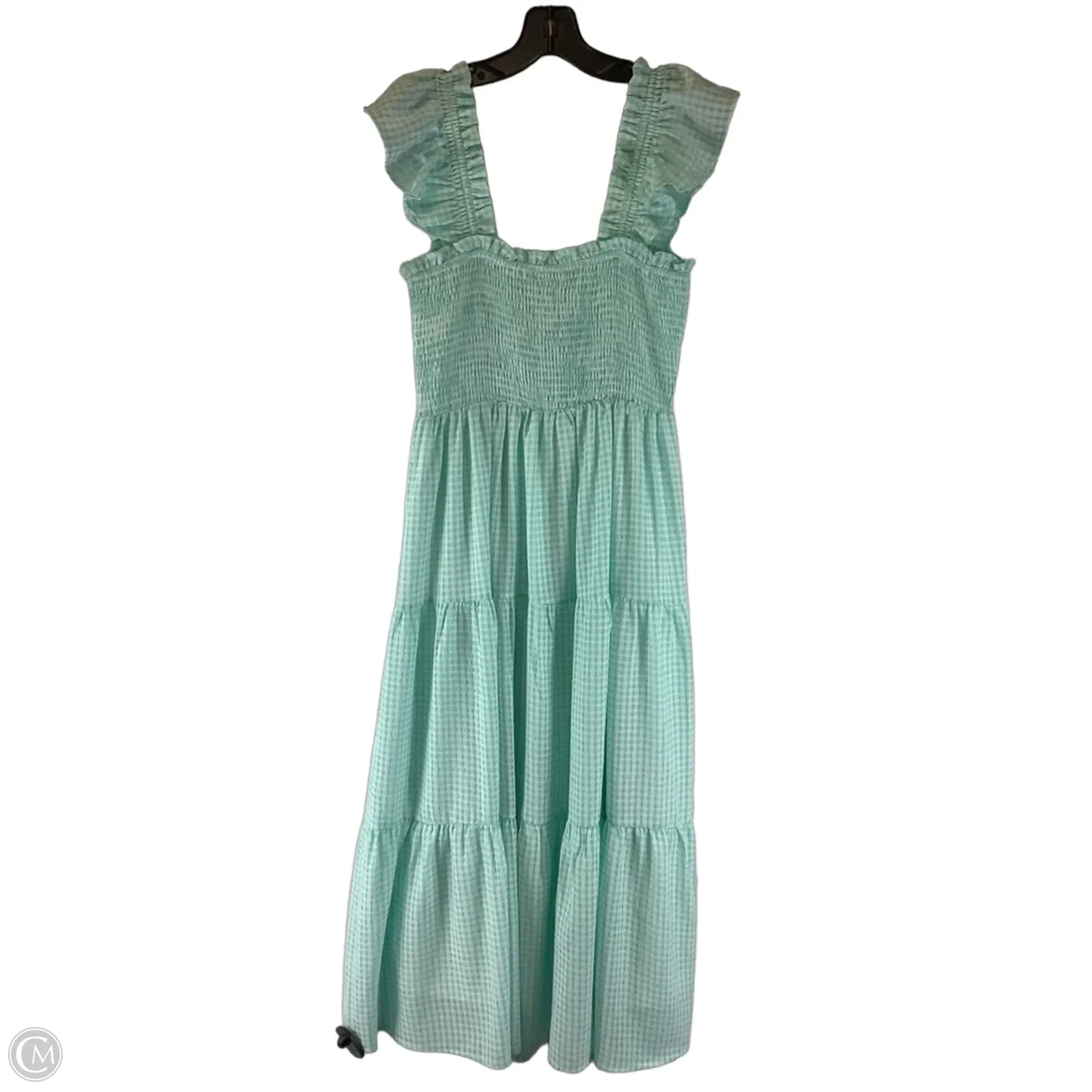 Dress Casual Midi By Skies Are Blue In Blue, Size: S