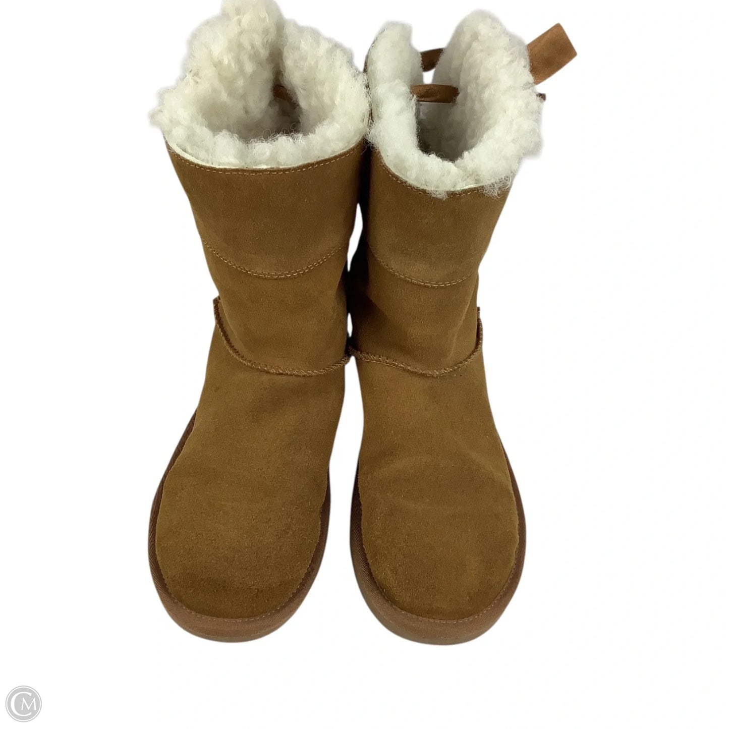 Boots Mid-calf Flats By Koolaburra By Ugg In Brown, Size: 7