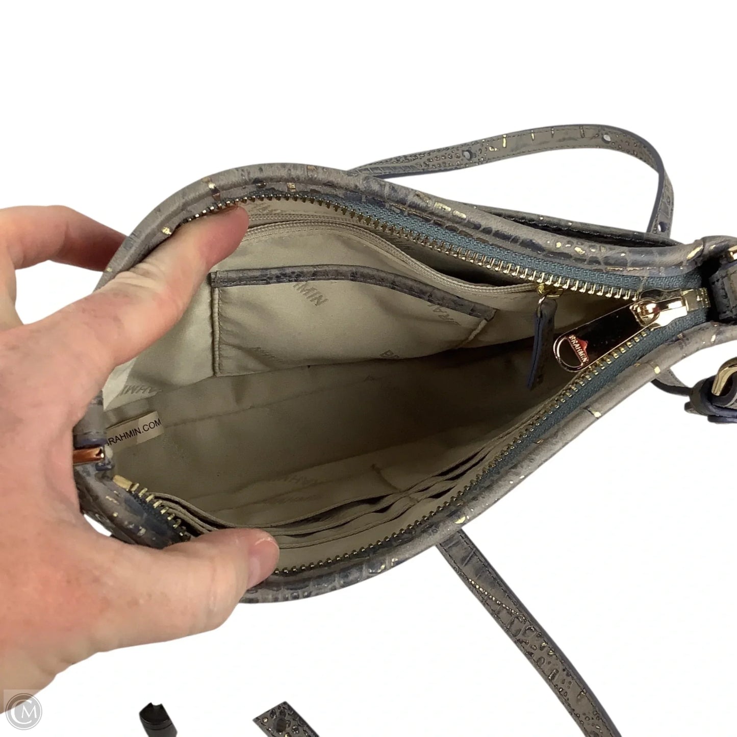 Crossbody Designer By Brahmin, Size: Small