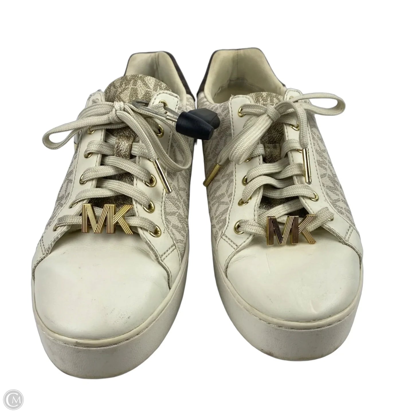 Shoes Designer By Michael Kors In Cream, Size: 8