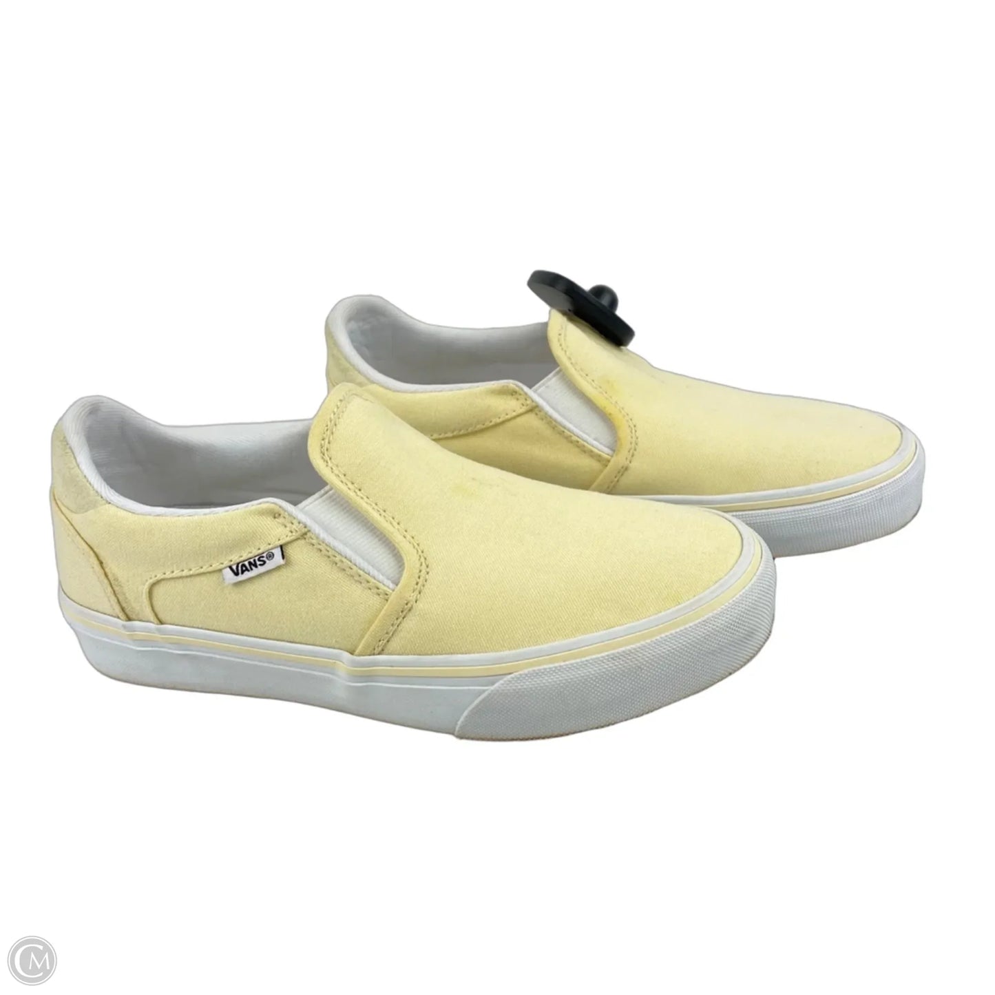 Shoes Flats By Vans In Yellow, Size: 6.5