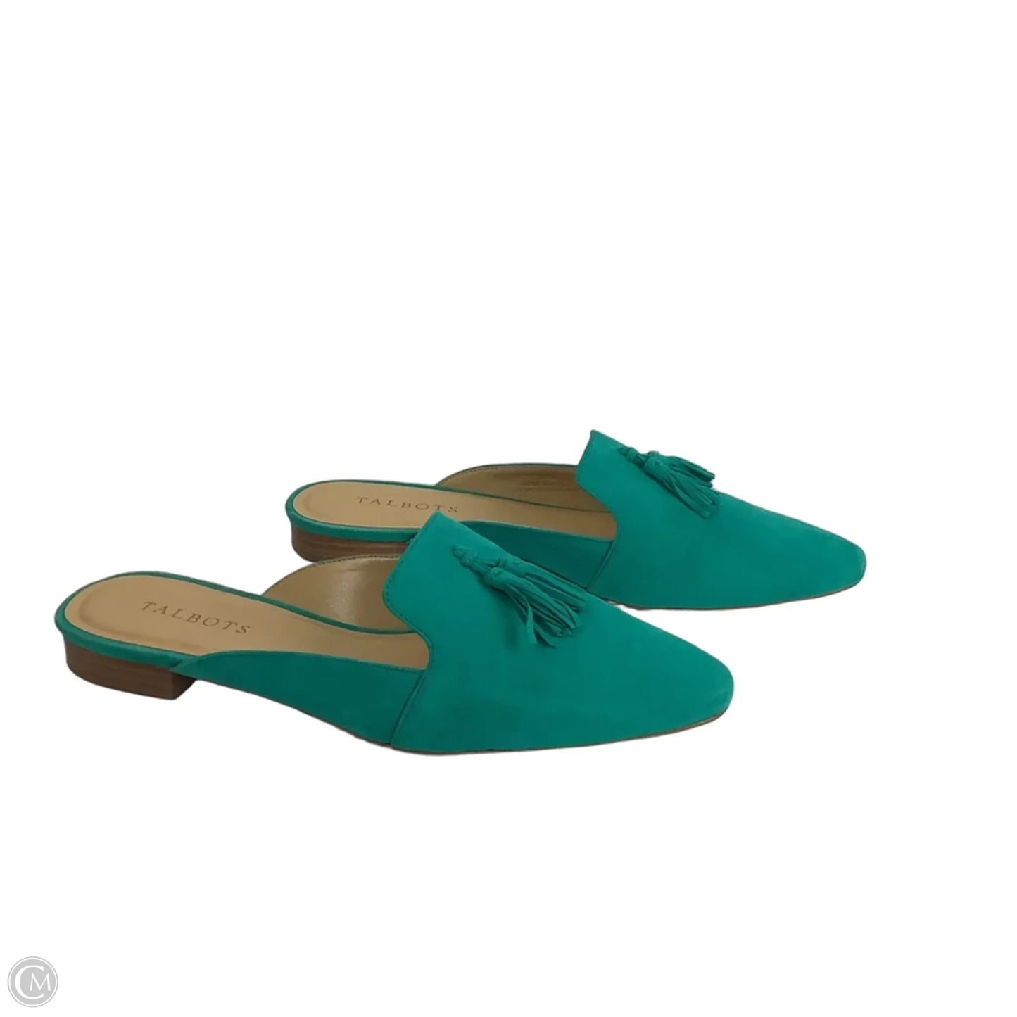 Shoes Flats By Talbots In Teal, Size: 8.5