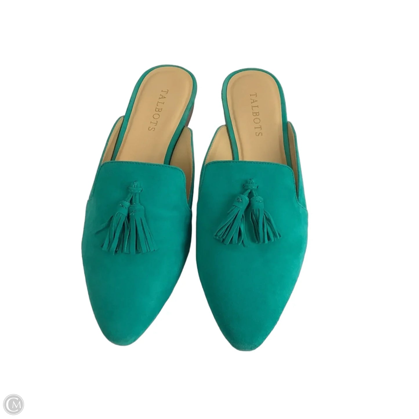 Shoes Flats By Talbots In Teal, Size: 8.5