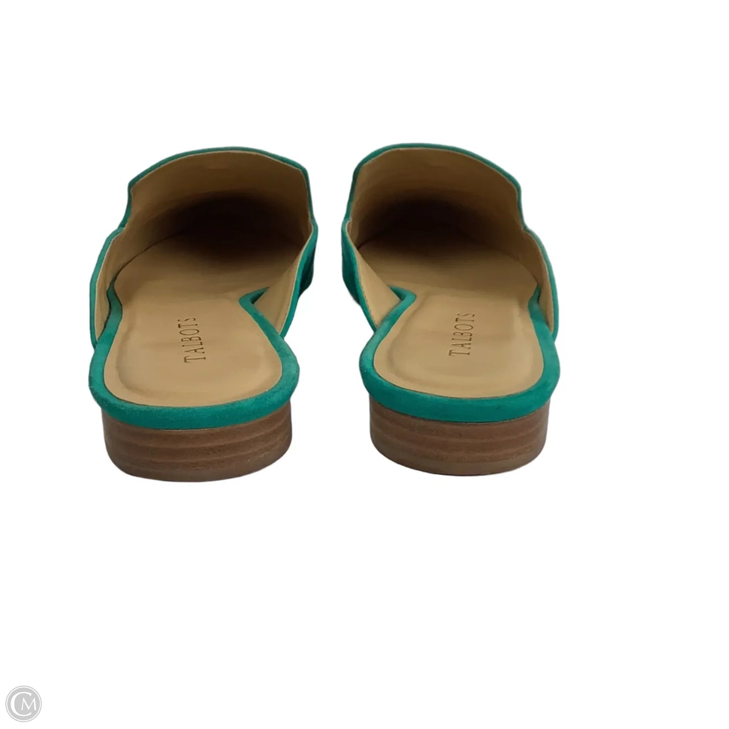 Shoes Flats By Talbots In Teal, Size: 8.5