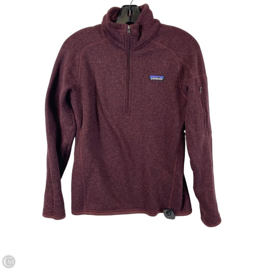 Jacket Fleece By Patagonia In Purple, Size: M