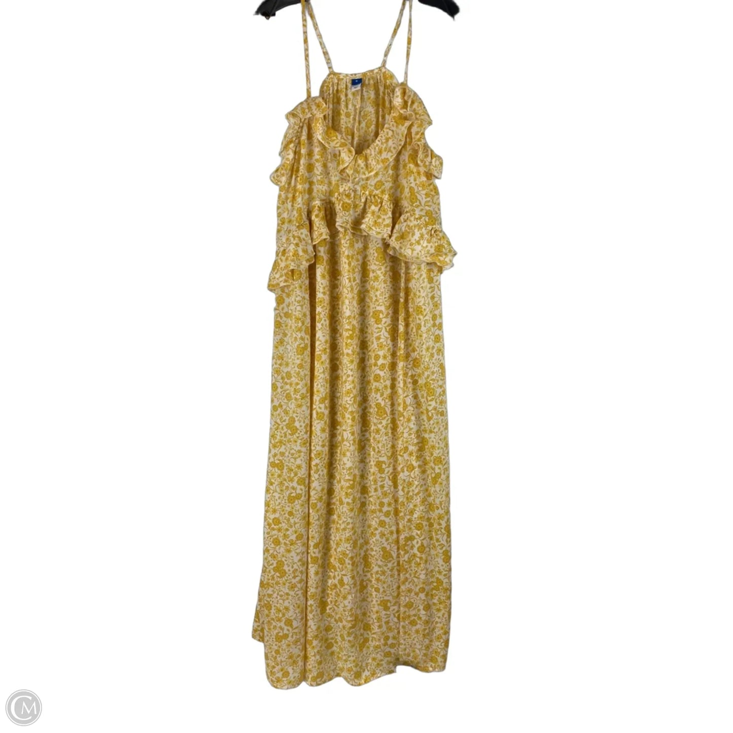 Dress Casual Maxi By Old Navy In Yellow, Size: M