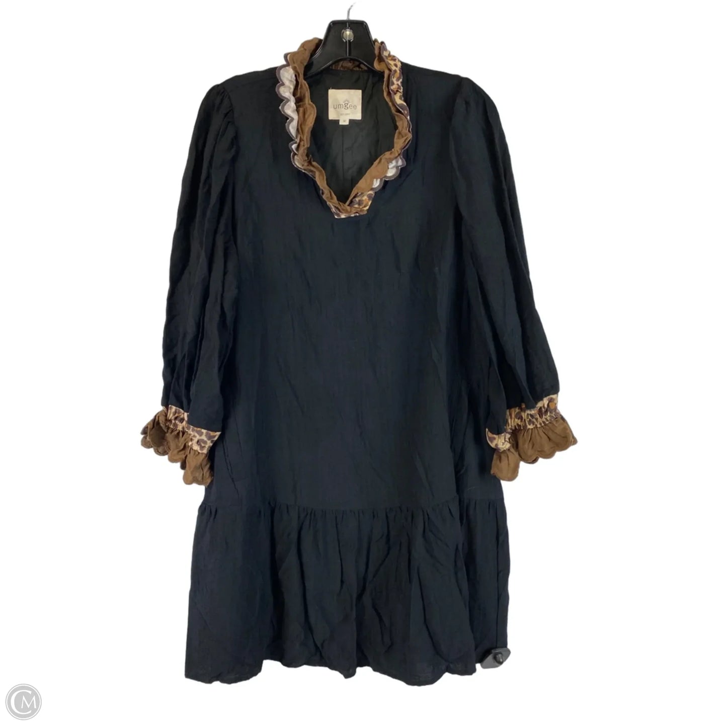 Dress Casual Short By Umgee In Black & Brown, Size: M