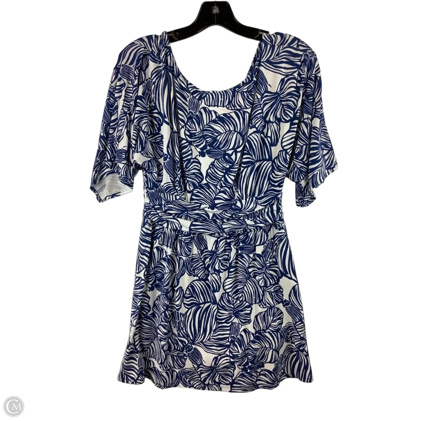 Romper Designer By Lilly Pulitzer In Navy, Size: S