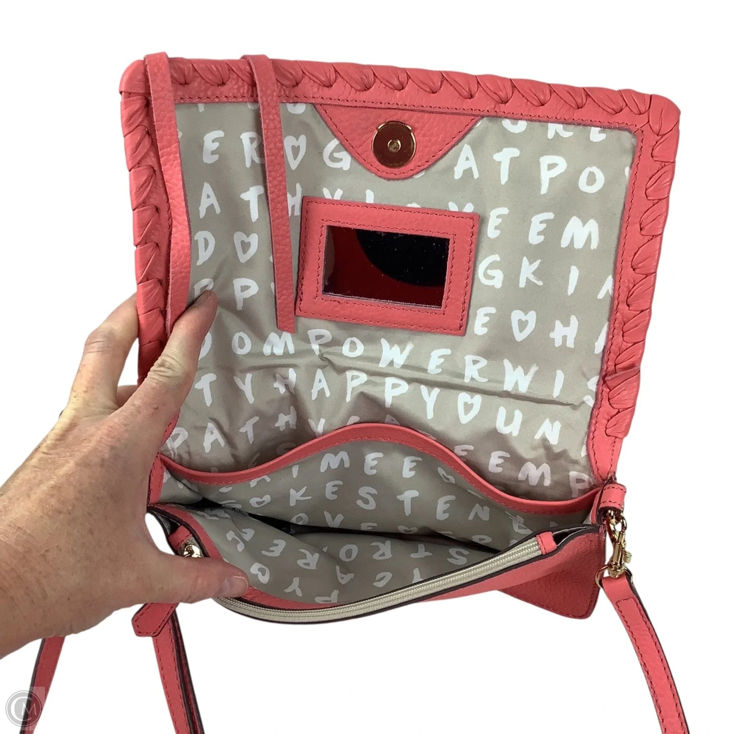 Crossbody Leather By Aimee Kestenberg, Size: Small