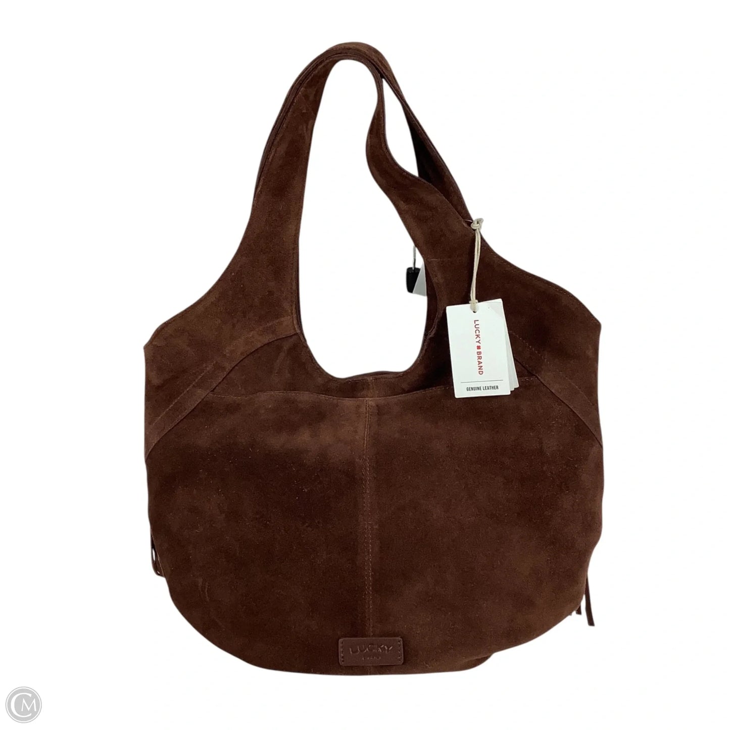 Handbag Leather By Lucky Brand, Size: Medium