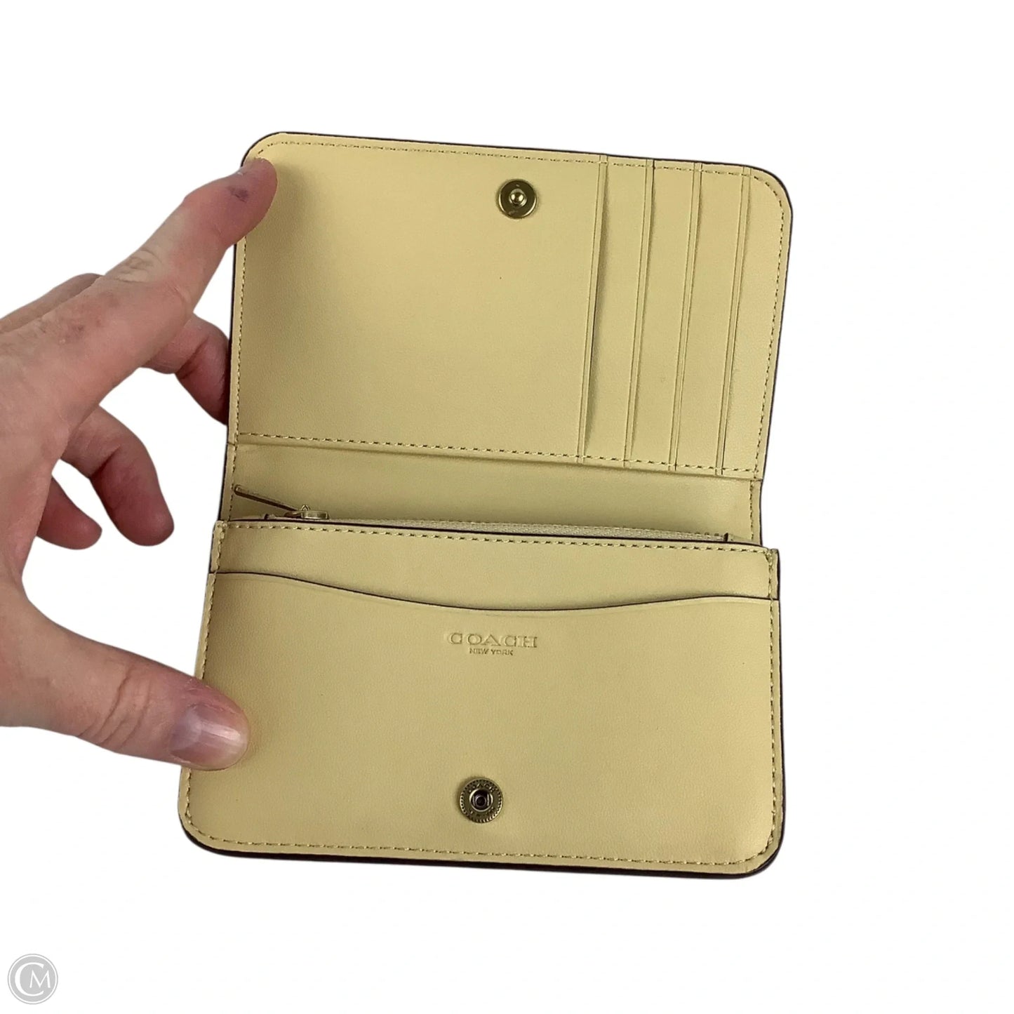 Wallet Designer By Coach, Size: Small