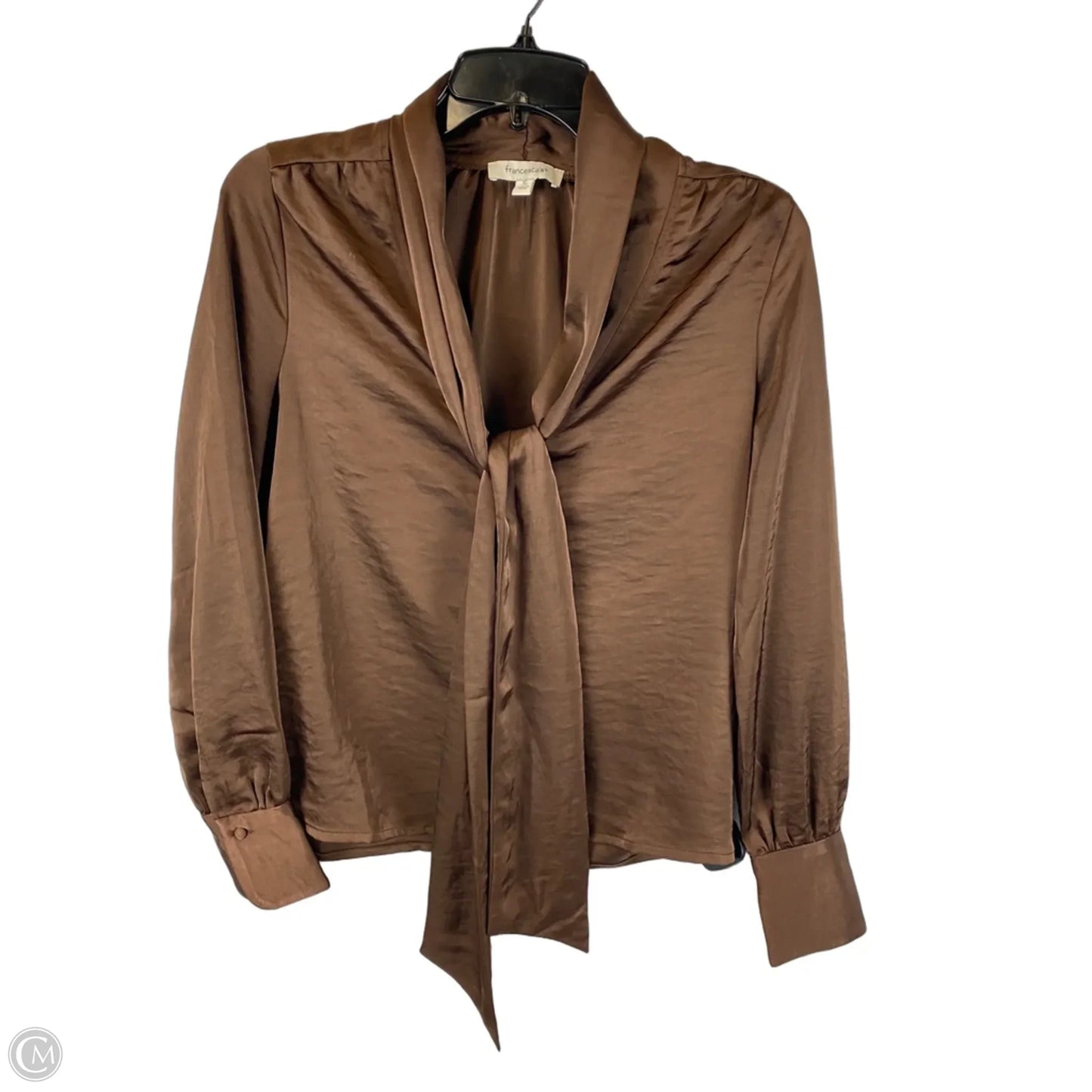 Top Long Sleeve By Francesca’s In Brown, Size: S