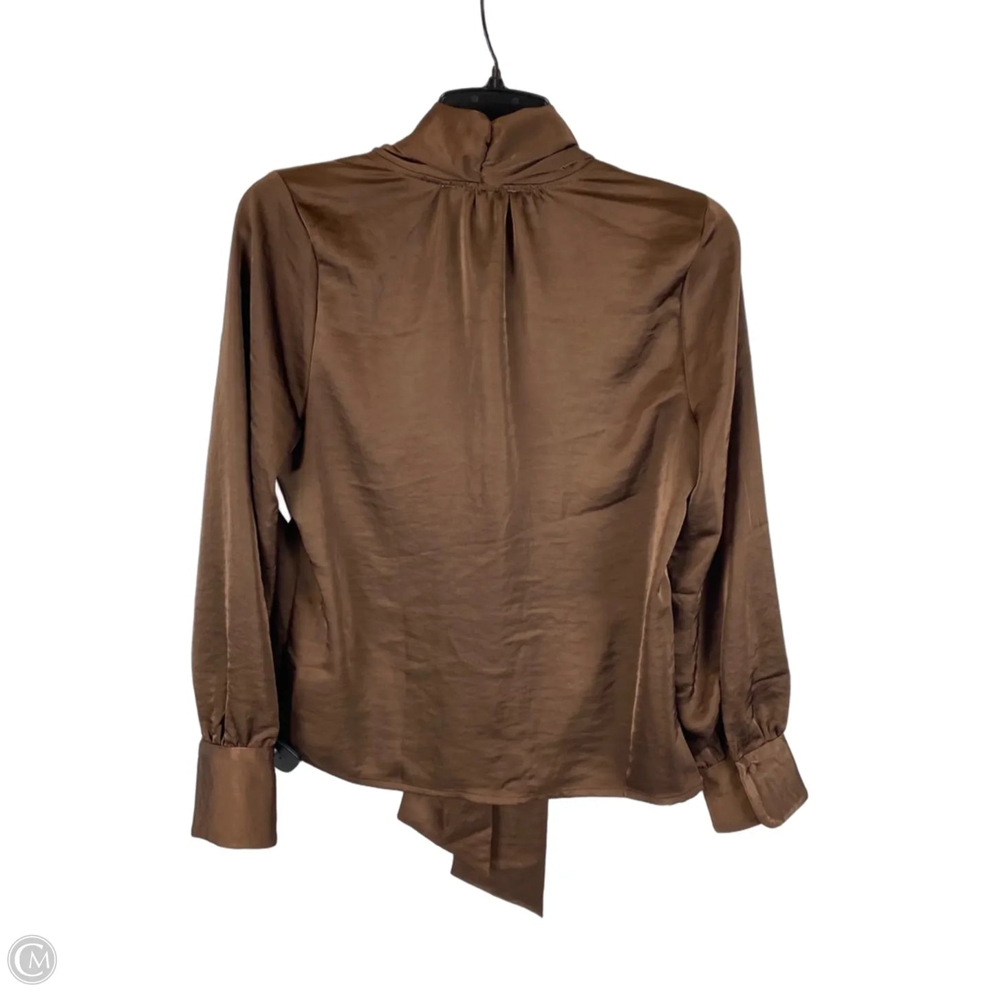 Top Long Sleeve By Francesca’s In Brown, Size: S