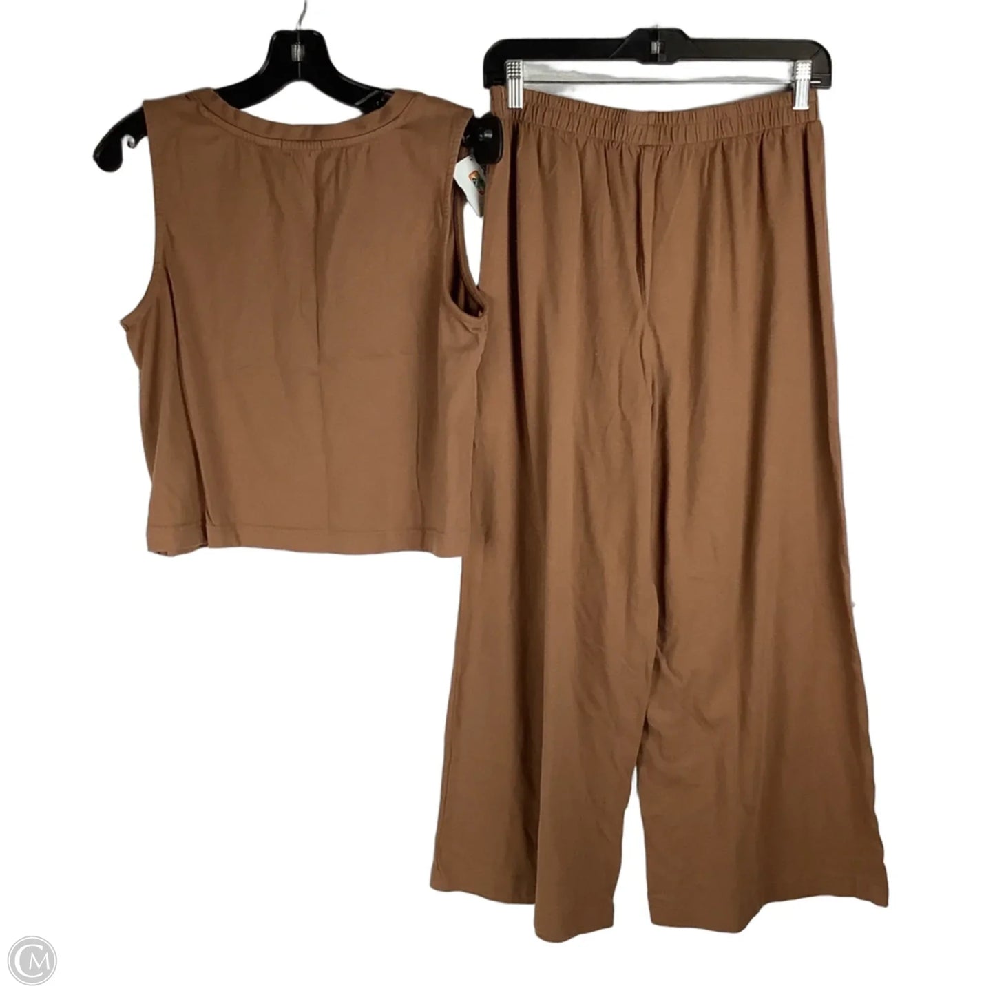 Pants Set 2pc By Z Supply In Brown, Size: M
