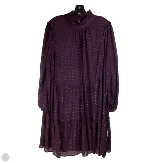 Dress Casual Short By Tommy Hilfiger In Purple, Size: 18
