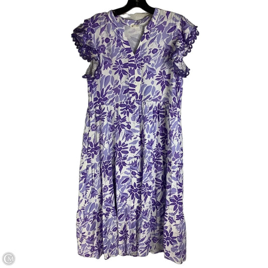 Dress Casual Midi By Jodifl In Purple, Size: L