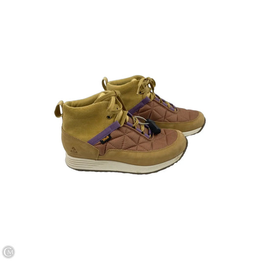 Shoes Hiking By Teva In Brown, Size: 6.5