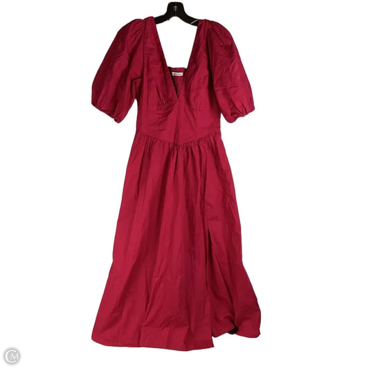 Dress Casual Maxi By Abercrombie And Fitch In Pink, Size: M
