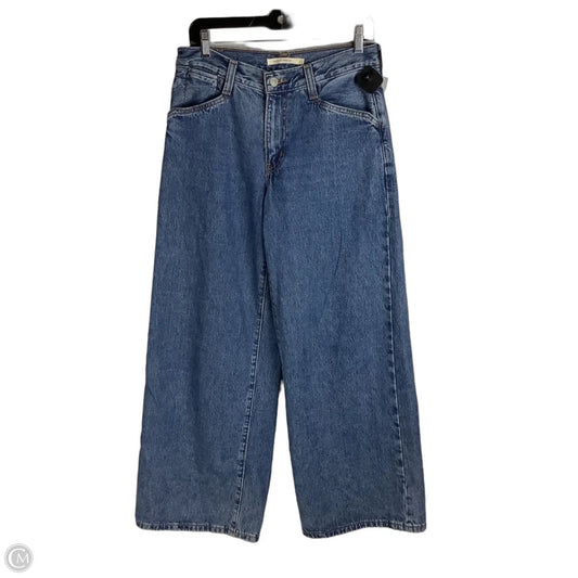 Jeans Wide Leg By Levis In Blue Denim, Size: 4 (27)