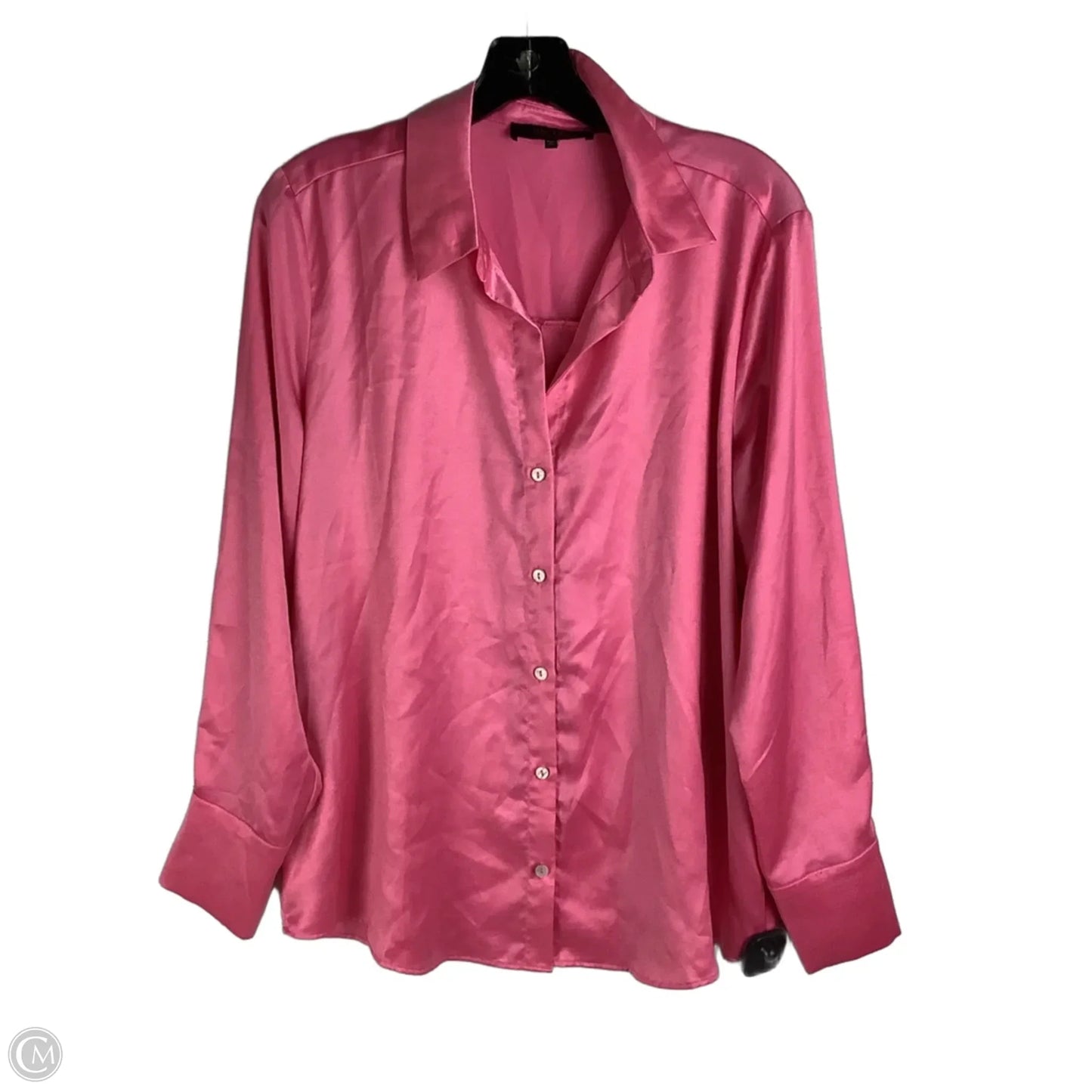 Top Long Sleeve By Rachel Roy In Pink, Size: L