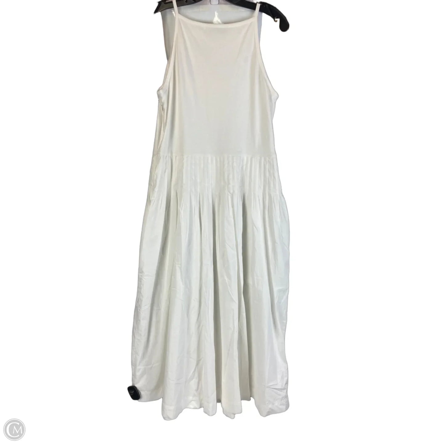 Dress Casual Maxi By Loft In White, Size: 12p