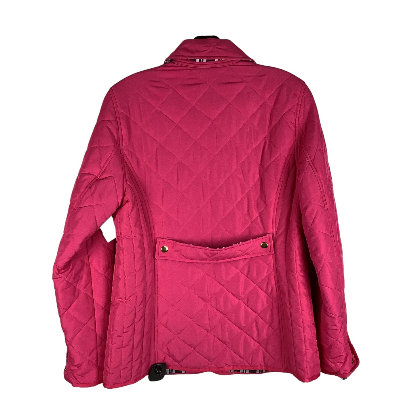 Jacket Puffer & Quilted By Crown And Ivy In Pink, Size: S