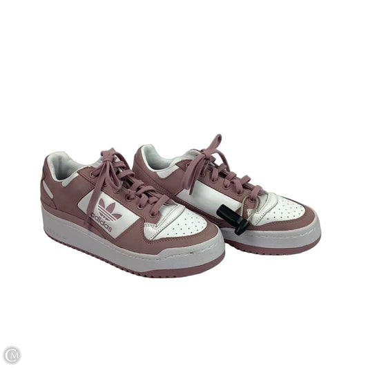 Shoes Sneakers By Adidas In Purple & White, Size: 8.5