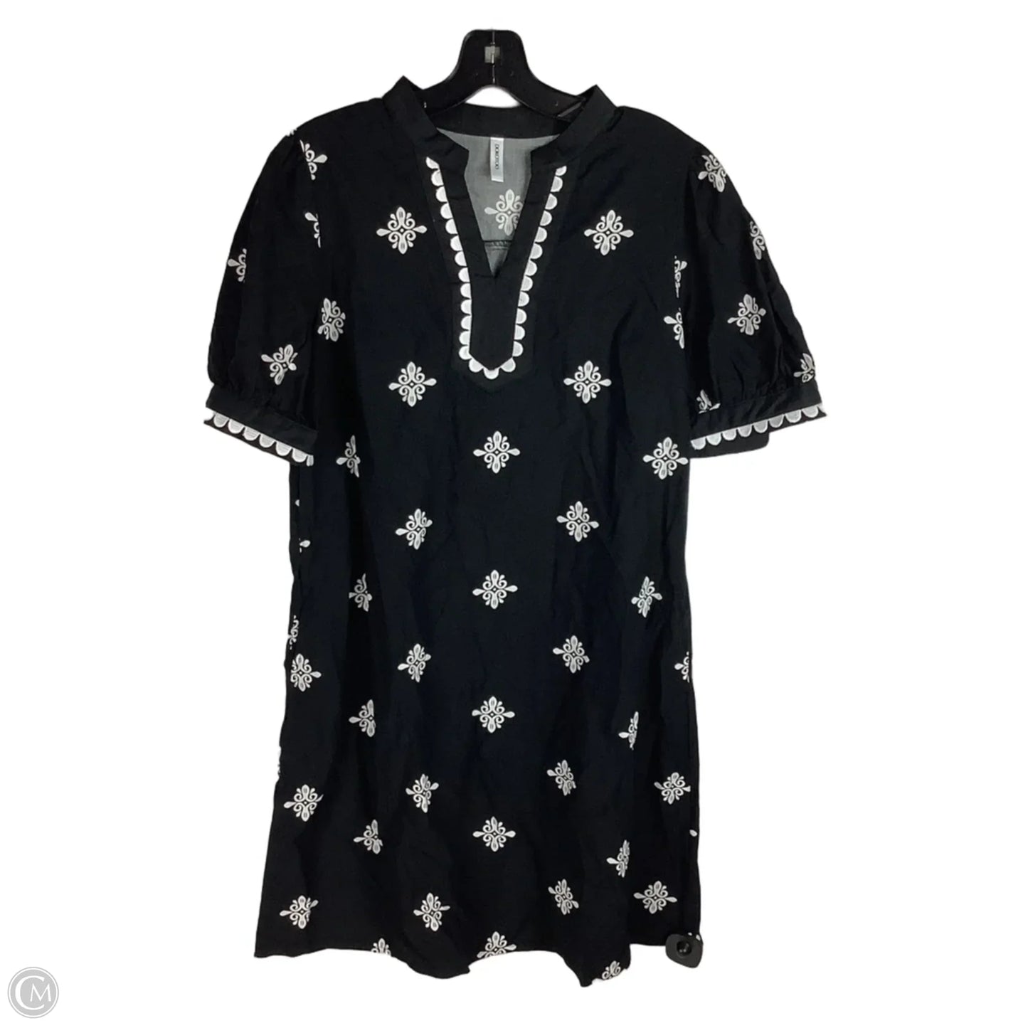 Dress Casual Midi By Dokotoo In Black & White, Size: M