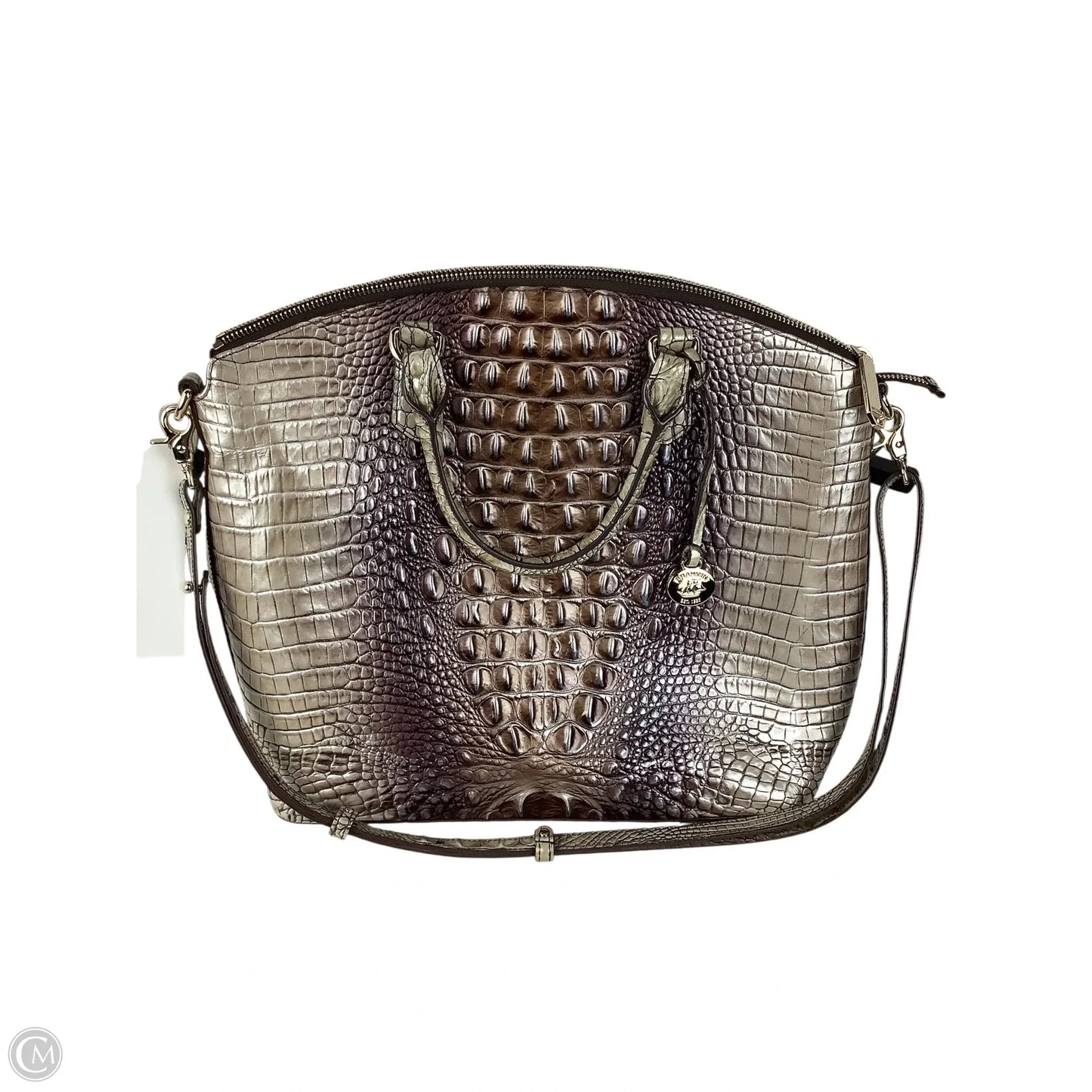 Handbag Designer By Brahmin, Size: Medium