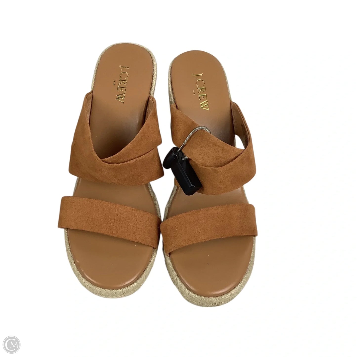 Sandals Heels Wedge By J. Crew In Brown, Size: 7.5