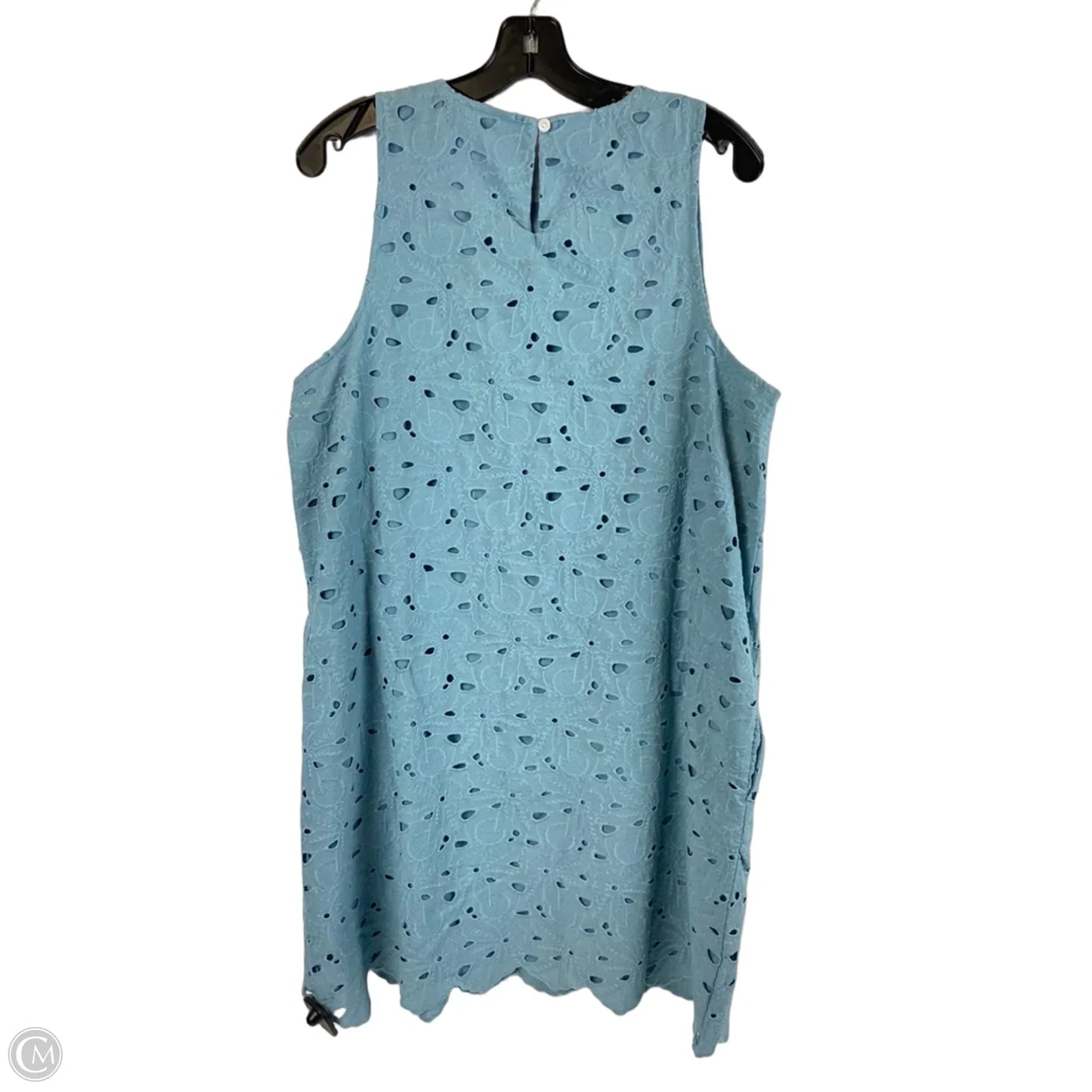 Dress Work By Time And Tru In Blue, Size: L