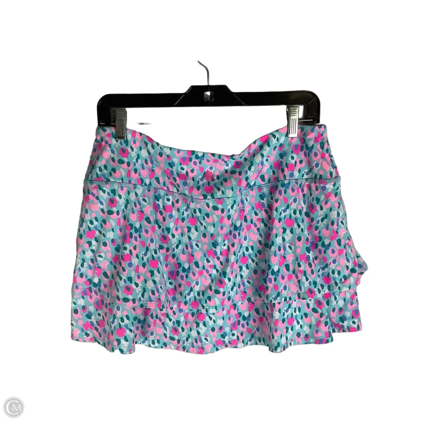 Skort Designer By Lilly Pulitzer In Blue & Pink, Size: L