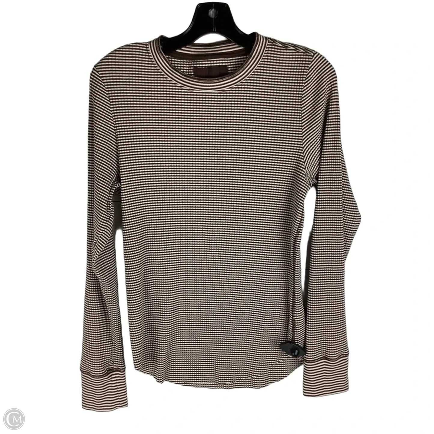 Top Long Sleeve By Aerie In Brown, Size: Xl