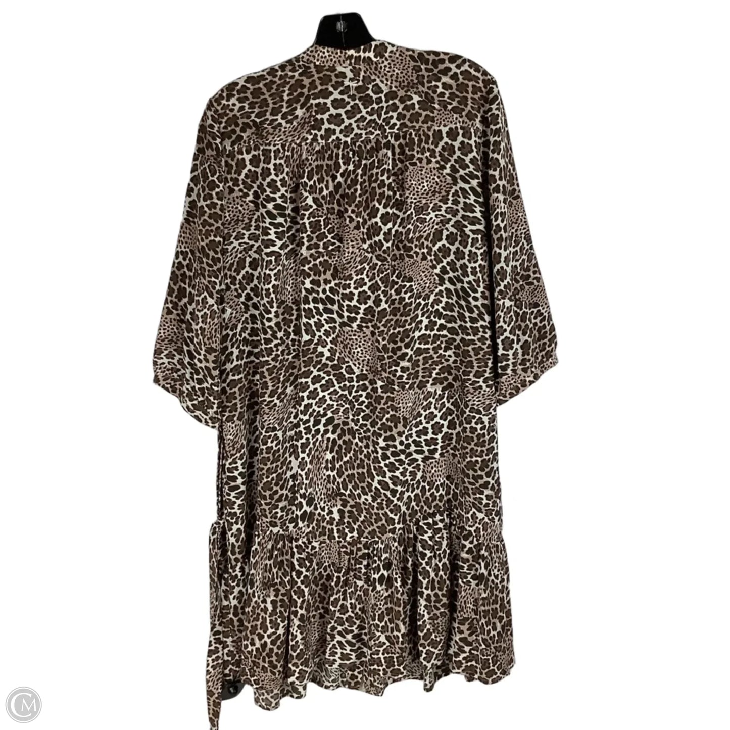 Dress Casual Midi By Tyler Boe In Animal Print, Size: 12