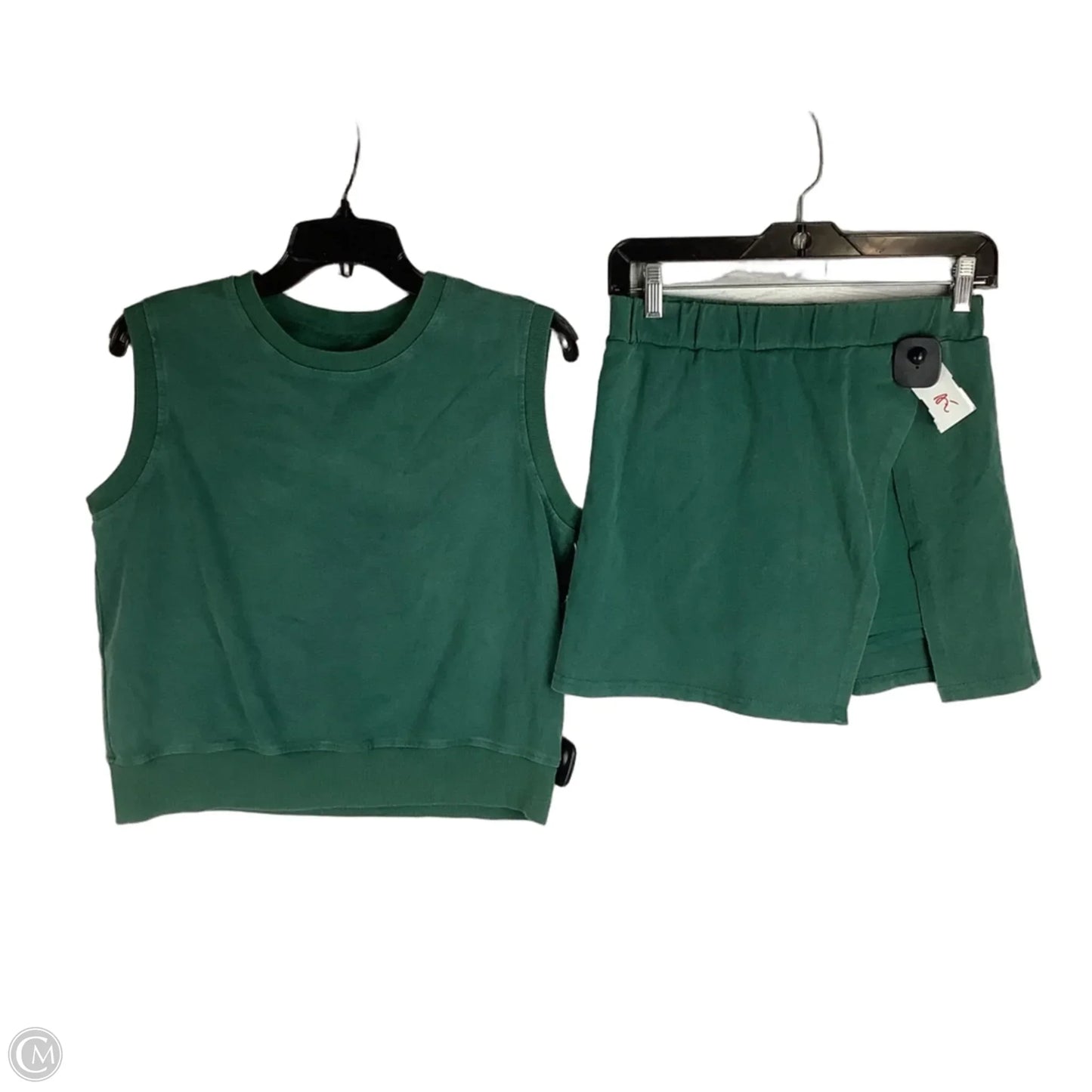 Skirt Set 2pc By Clothes Mentor In Green, Size: S