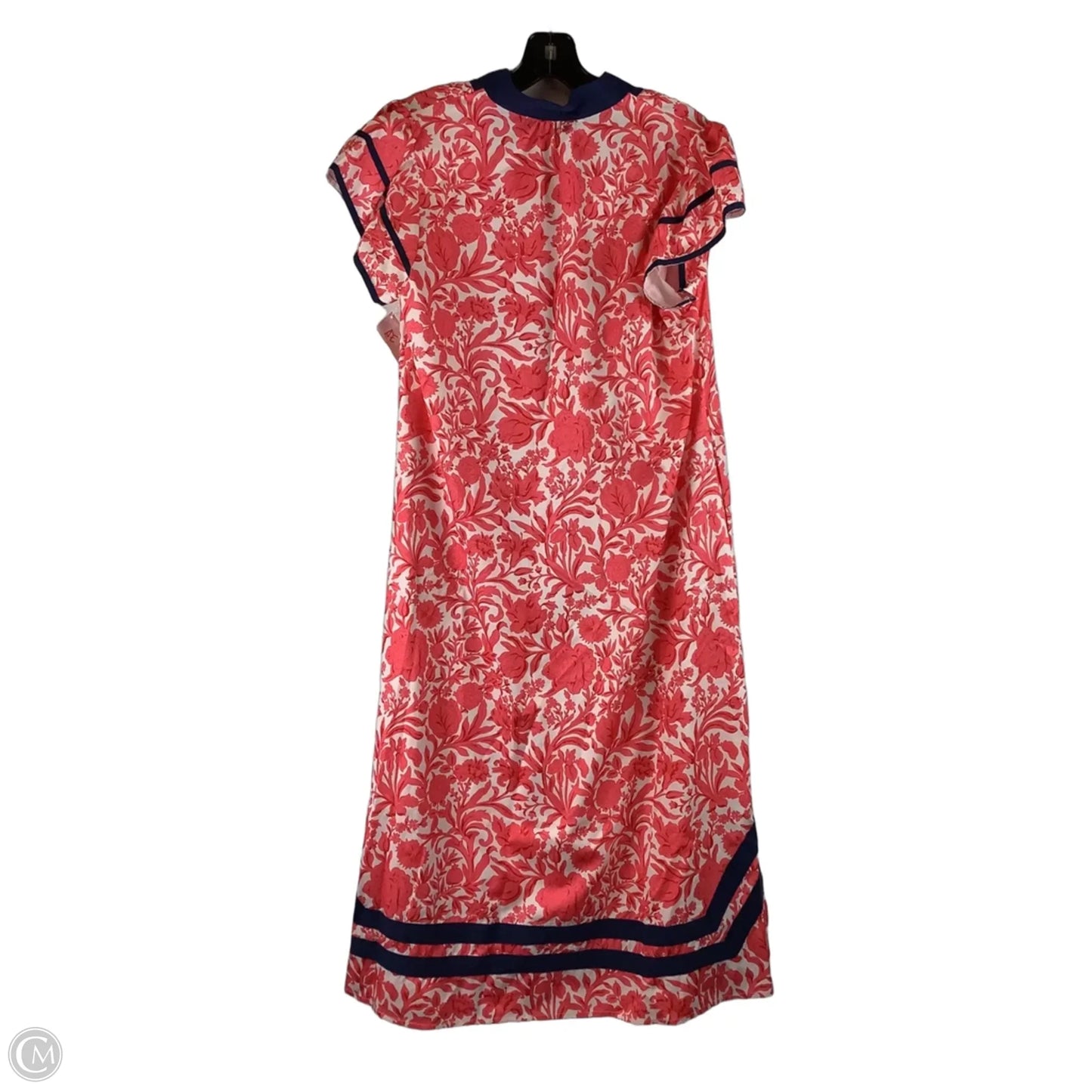 Dress Casual Maxi By Clothes Mentor In Blue & Pink, Size: M