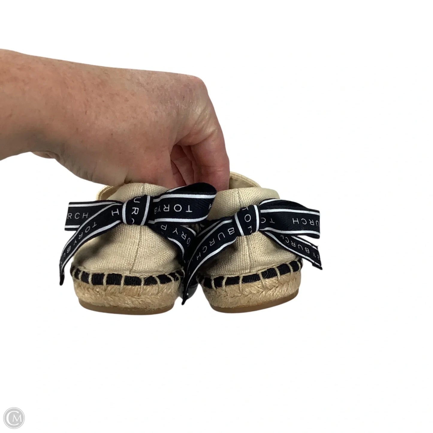 Shoes Designer By Tory Burch In Black & Tan, Size: 6