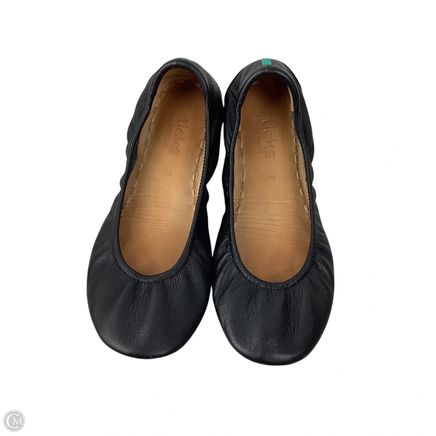 Shoes Designer By Tieks In Black, Size: 7