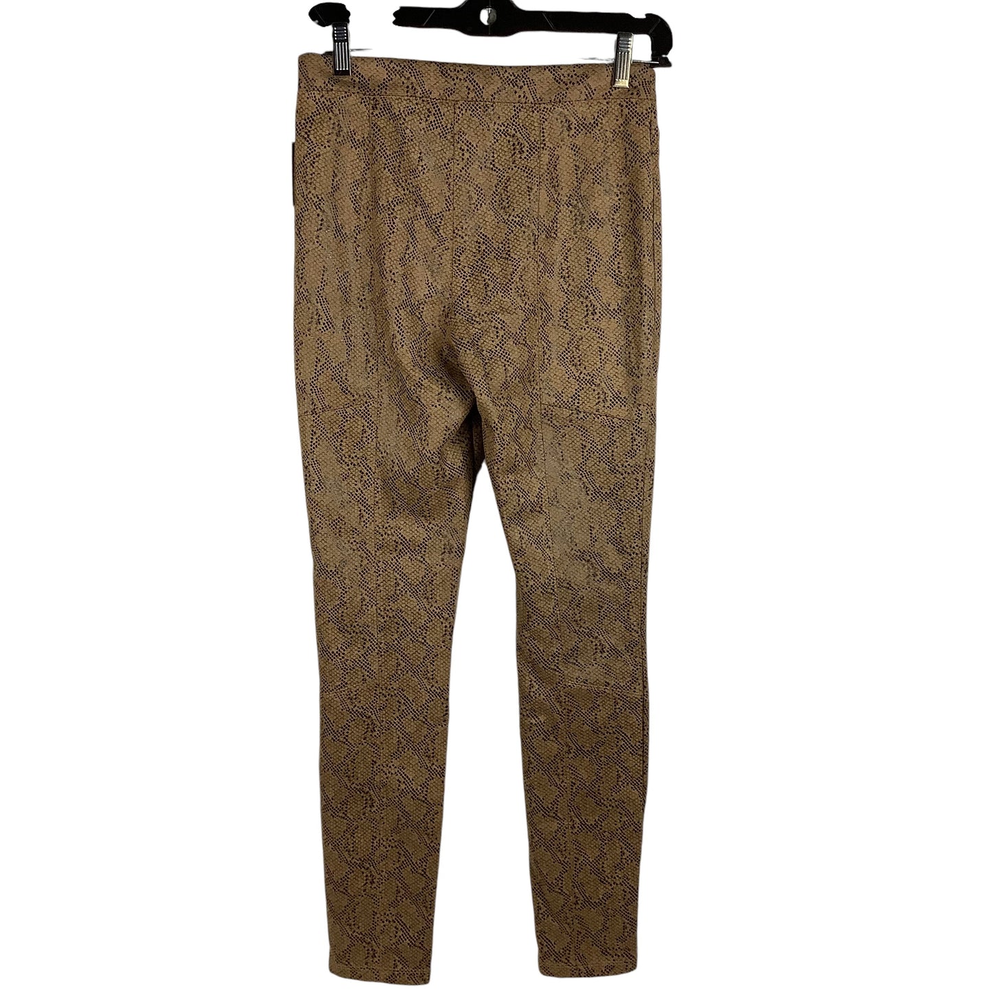 Pants Cropped By Philosophy In Snakeskin Print, Size: Xs